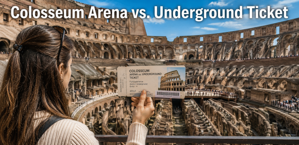 Colosseum Arena vs. Underground Ticket