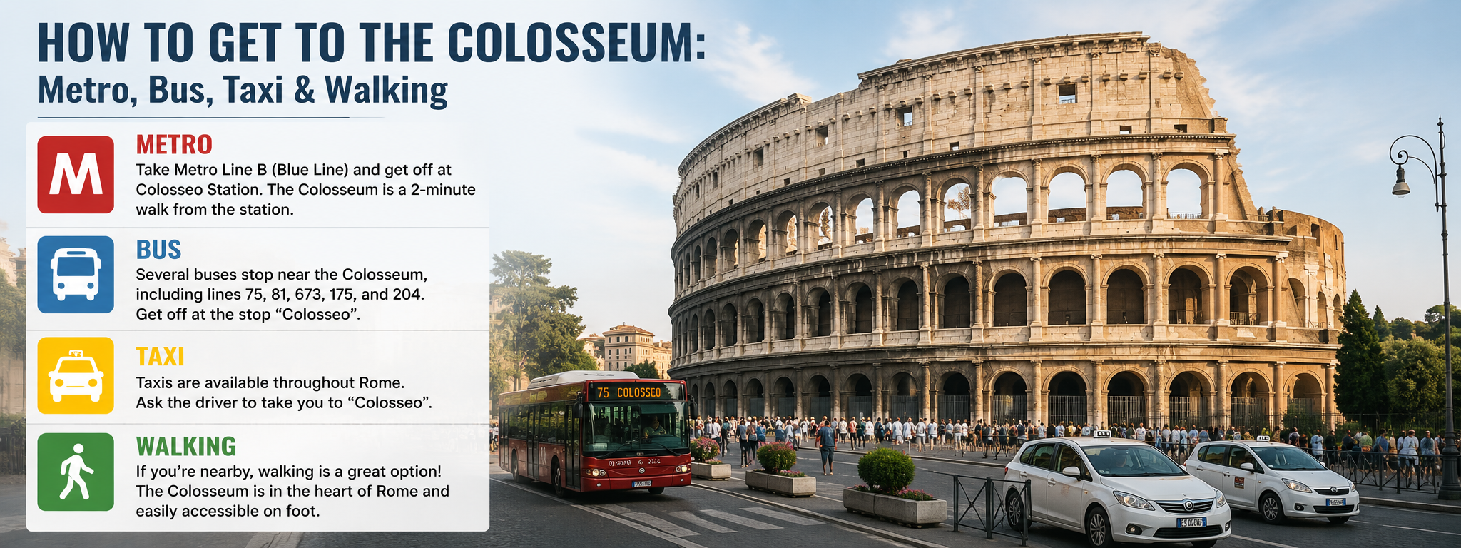 How to Get to the Colosseum