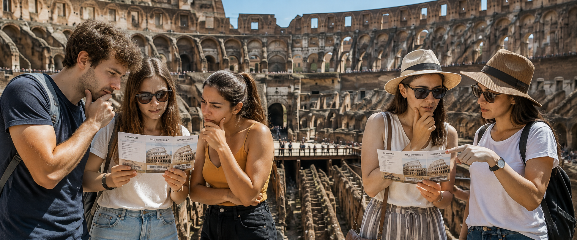 Which Colosseum Ticket to Buy